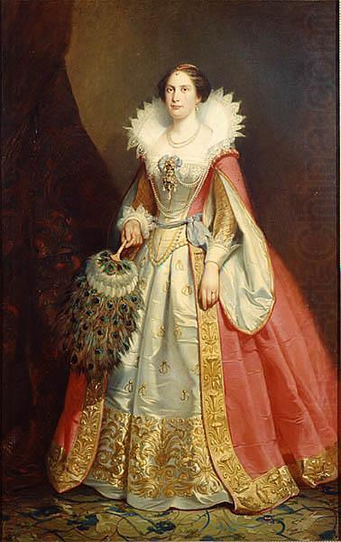 Johan Christoffer Boklund Lovisa, 1828-1871, queen, married to king Karl XV china oil painting image